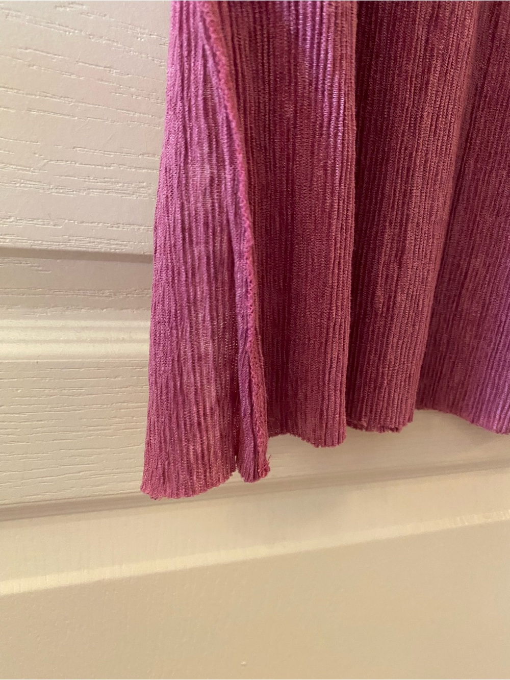 ZARA Pleated Tunic Top w/ Side Slits in Pink - S - Picture 13 of 16